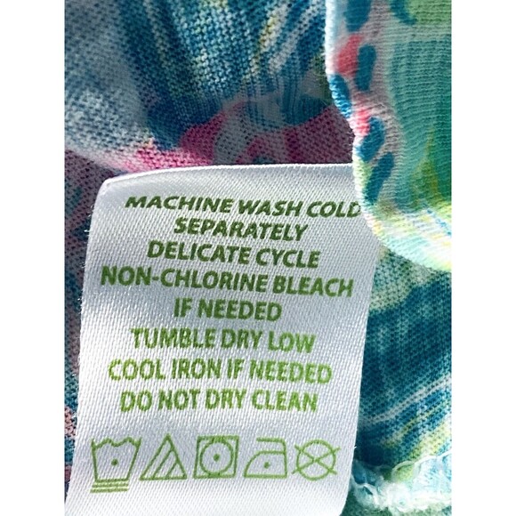 Lilly Pulitzer Women’s XS Pink Elephant Flamingo Alligator Giraffe Safari Top - Picture 9 of 9